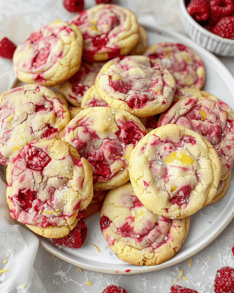 Lemon Raspberry Cookies