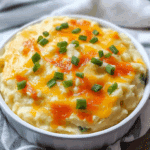 Loaded Mashed Cauliflower Casserole
