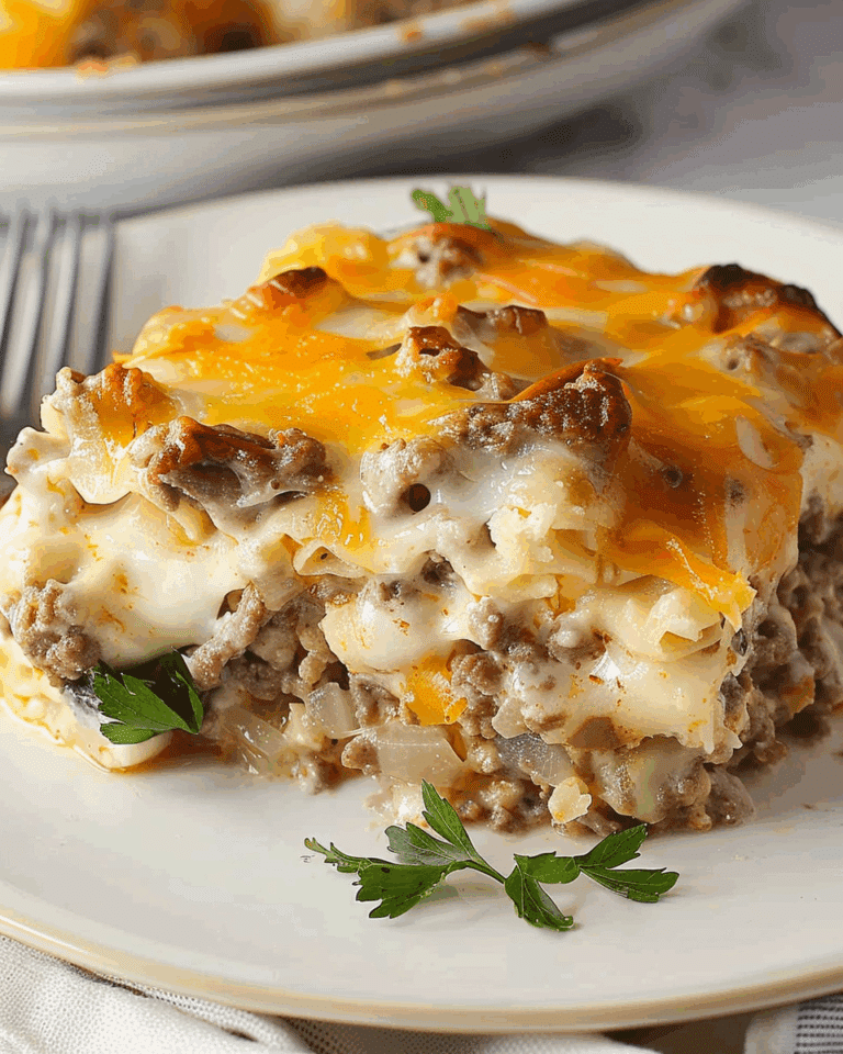 Low Carb Philly Cheesesteak Casserole