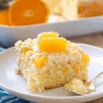 Mandarin Orange Cake with Pineapple Topping