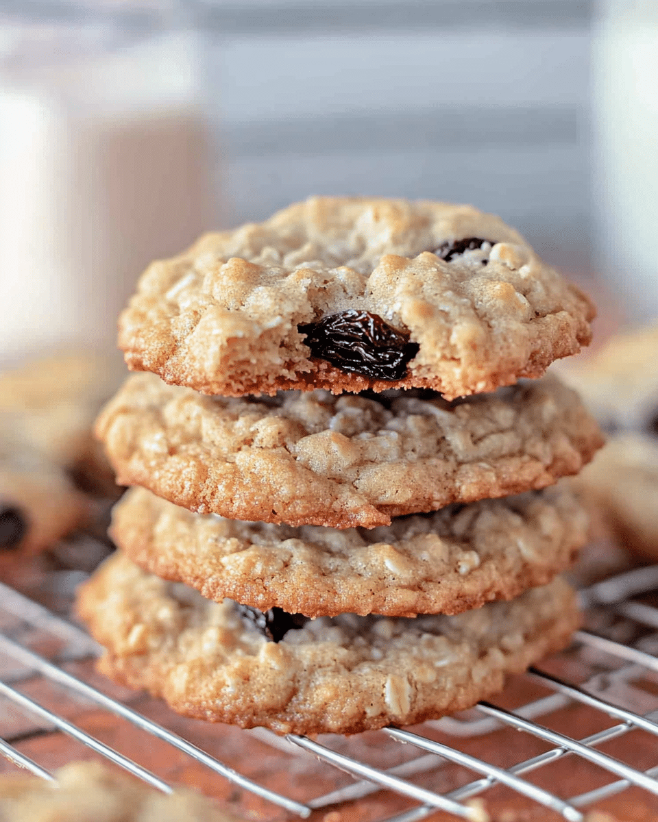 Oatmeal Raisin Cookies
