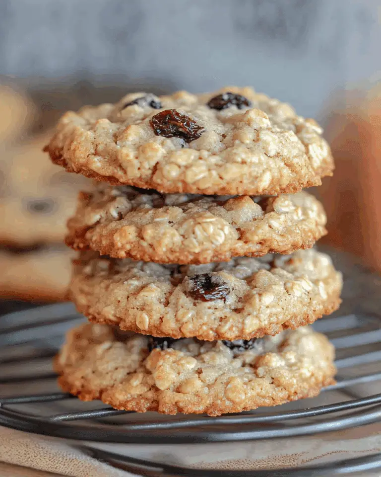 Oatmeal Raisin Cookies
