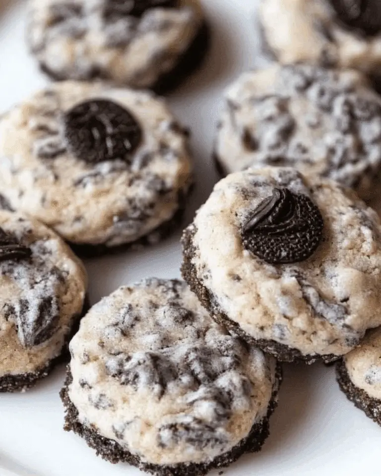 Oreo Cheesecake Cookies