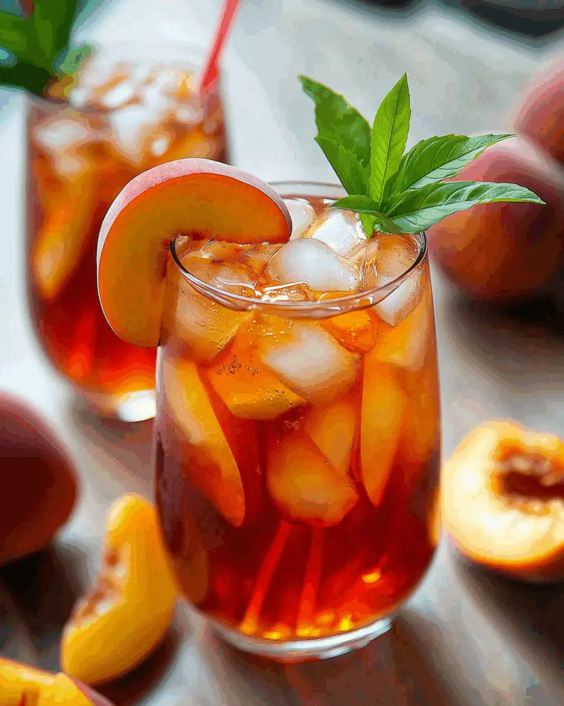 Peach Iced Tea