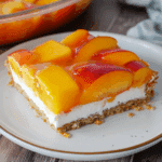 Peach Pretzel Salad