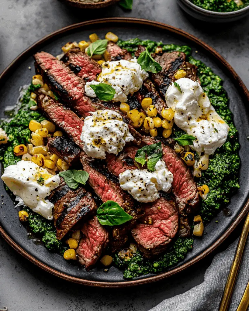 Pesto Steak