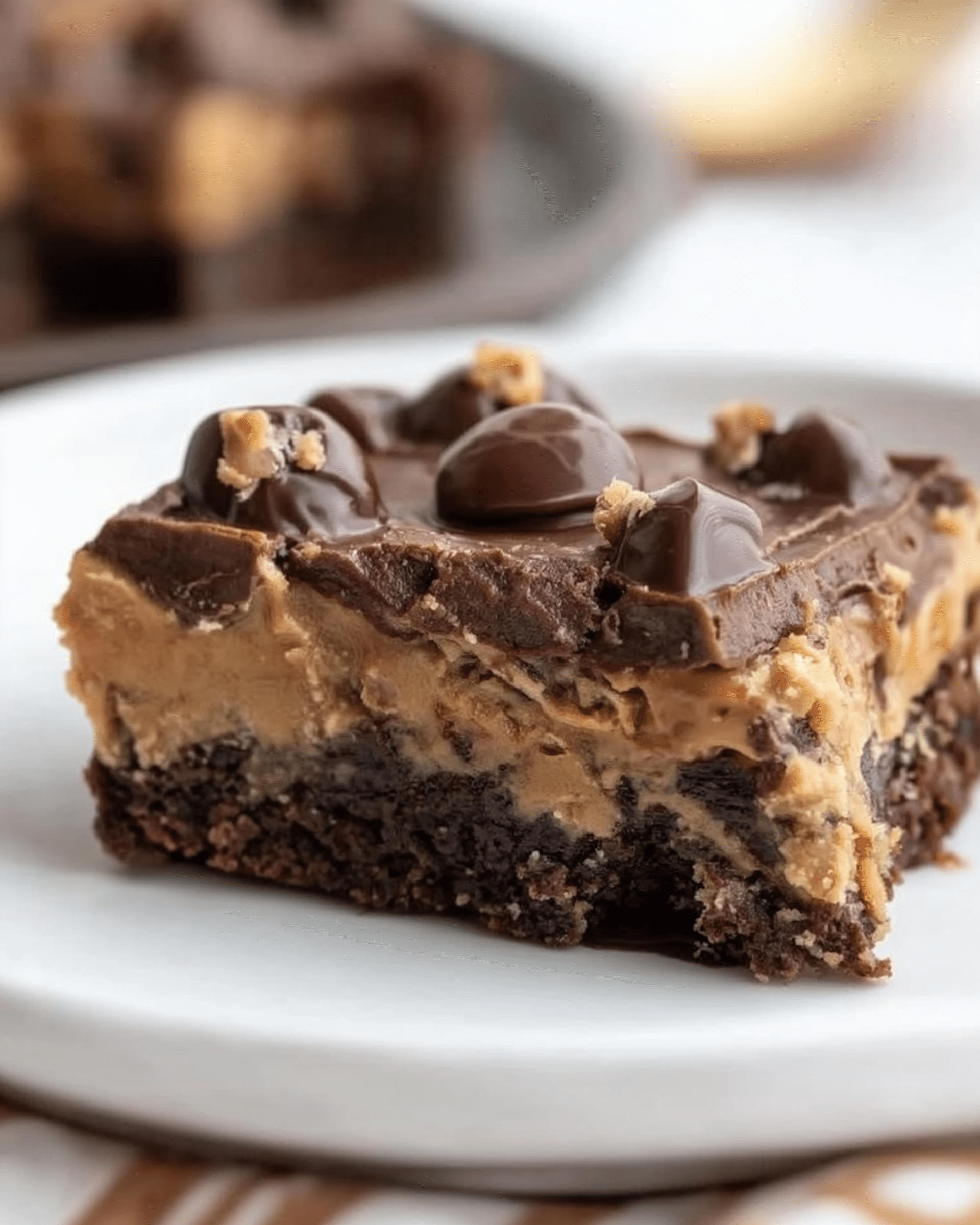 Reese’s Peanut Butter Earthquake Cake