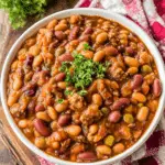 Slow Cooker Cowboy Beans