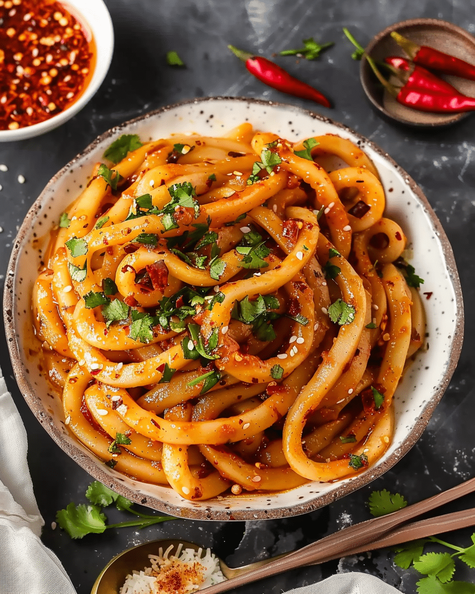 Spicy Potato Noodles