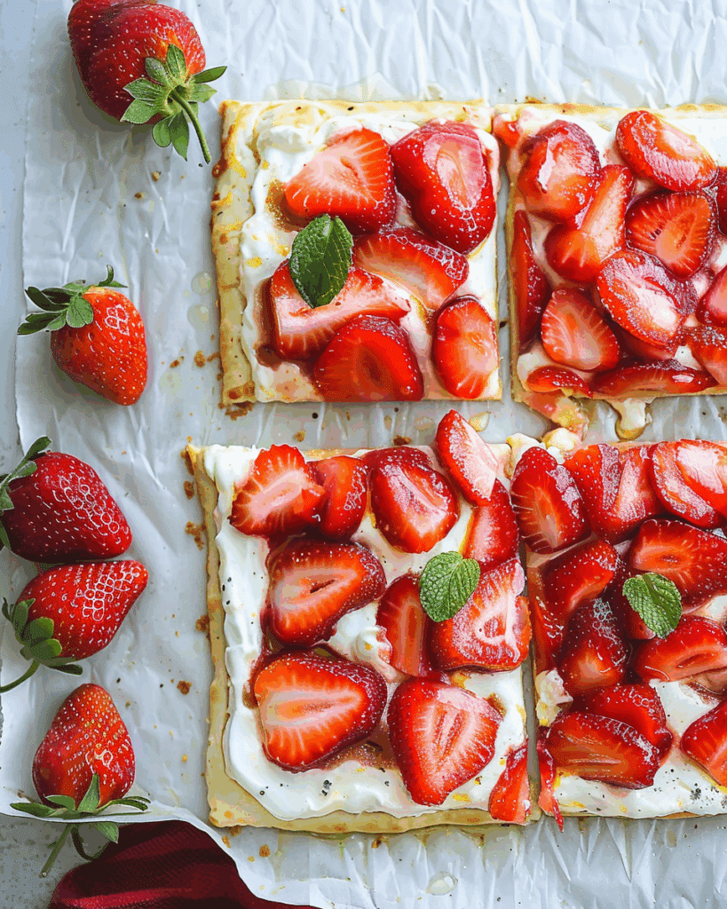 Strawberry Pizza