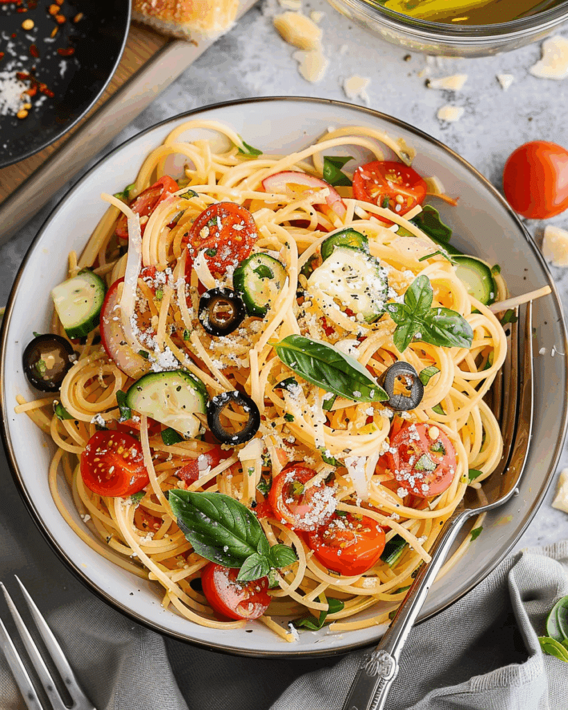 Summer Spaghetti Salad