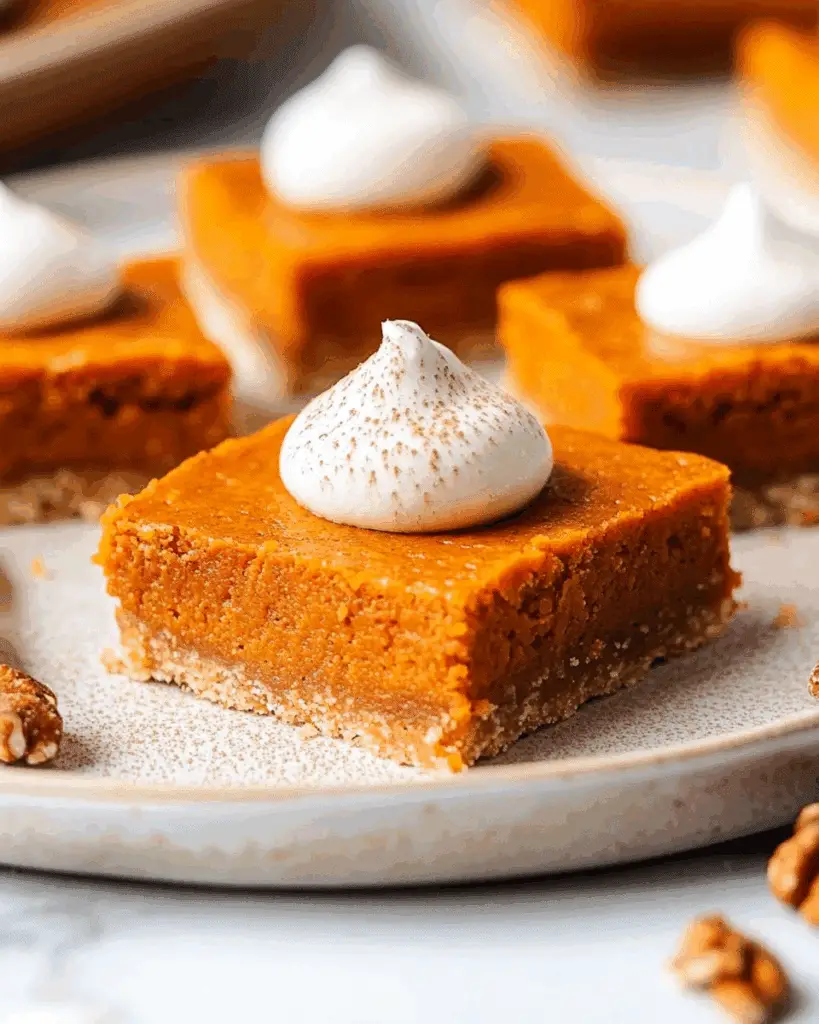 Sweet Potato Pie Bars