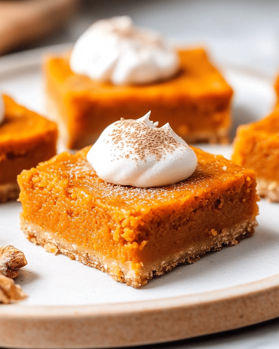 Sweet Potato Pie Bars