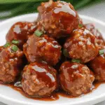 Sweet and Spicy Slow Cooker Meatballs
