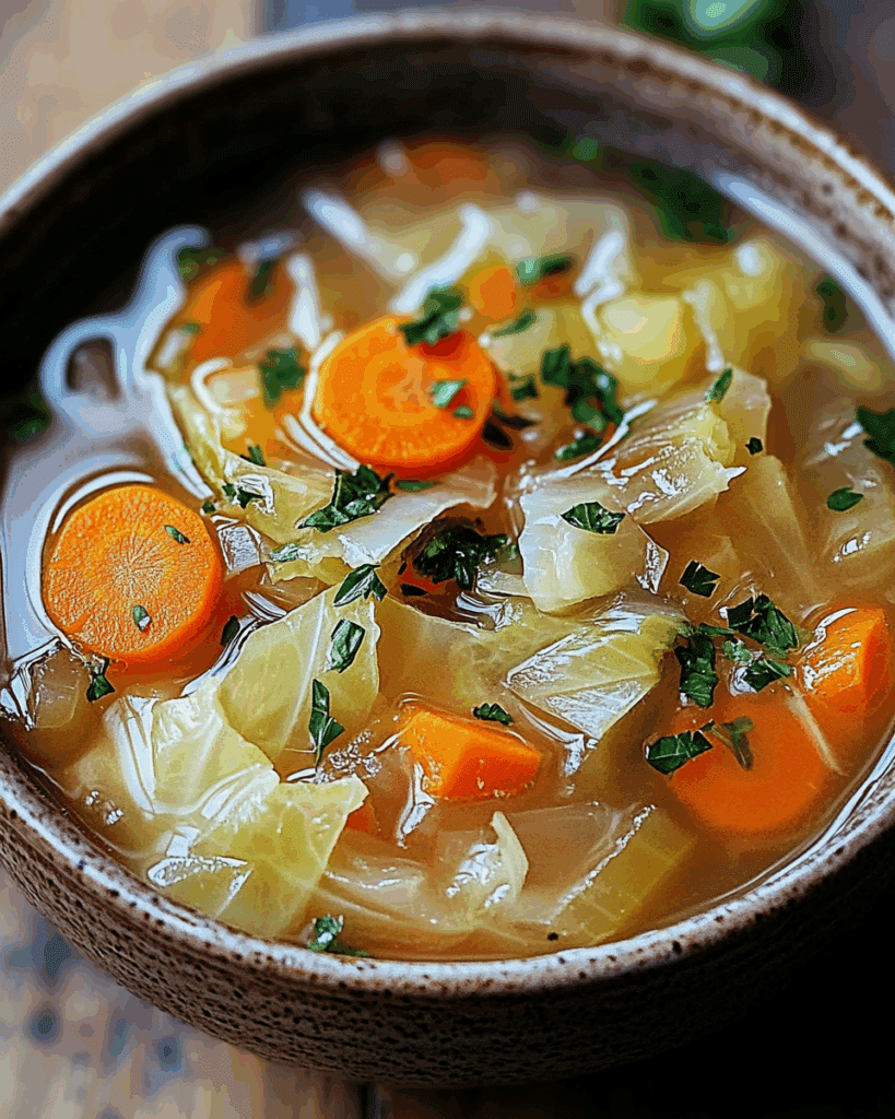 Cabbage Fat-Burning Soup