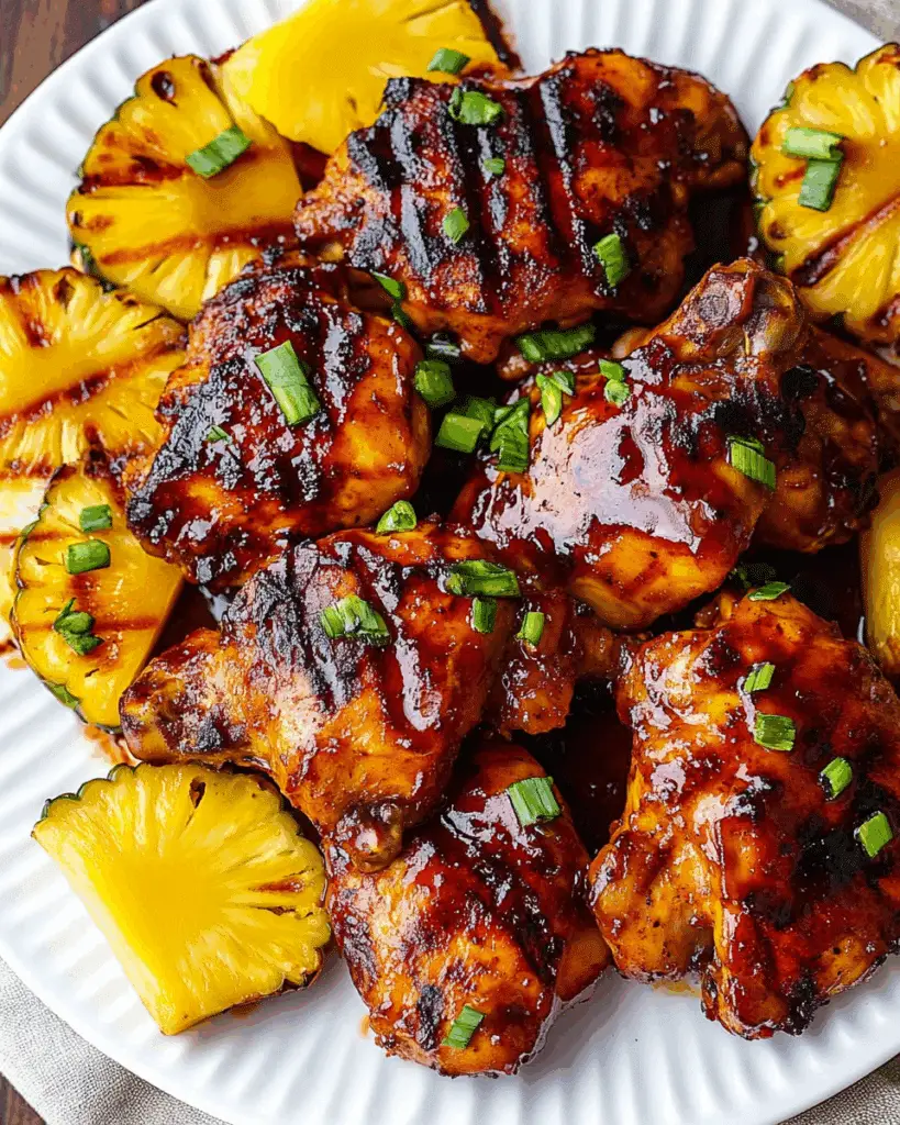 Baked Huli Huli Chicken with Pineapple