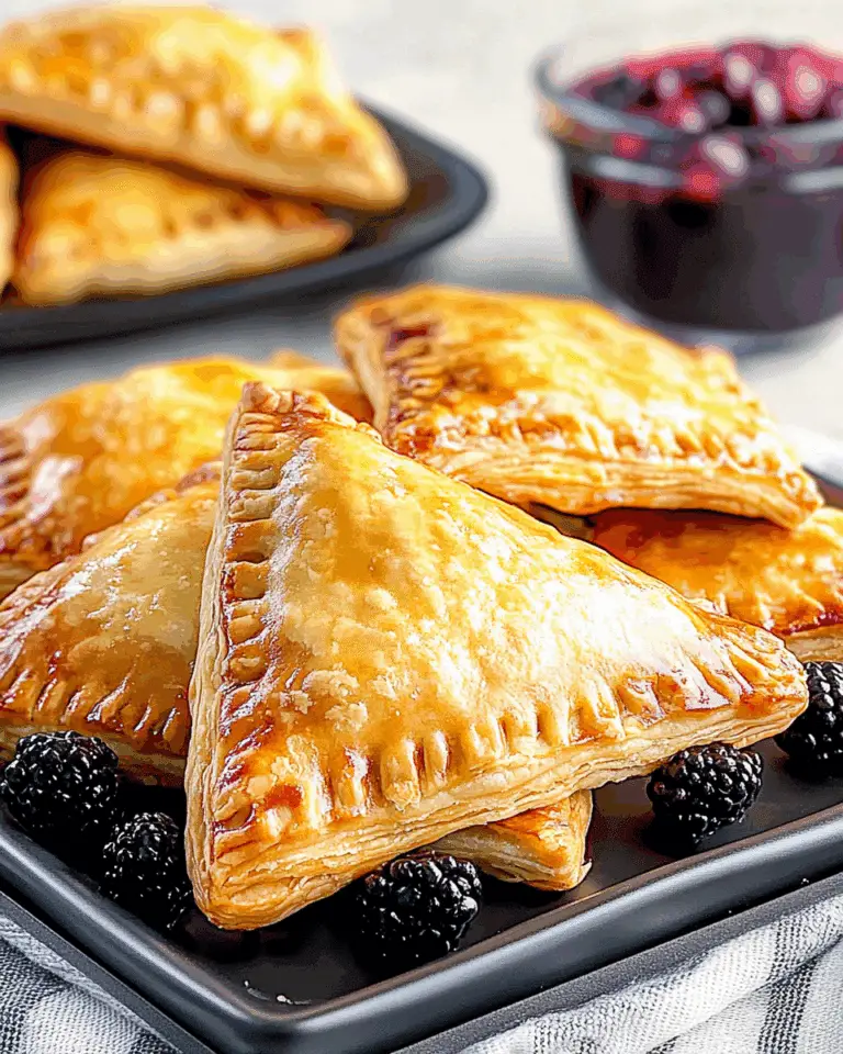 Blackberry Turnovers