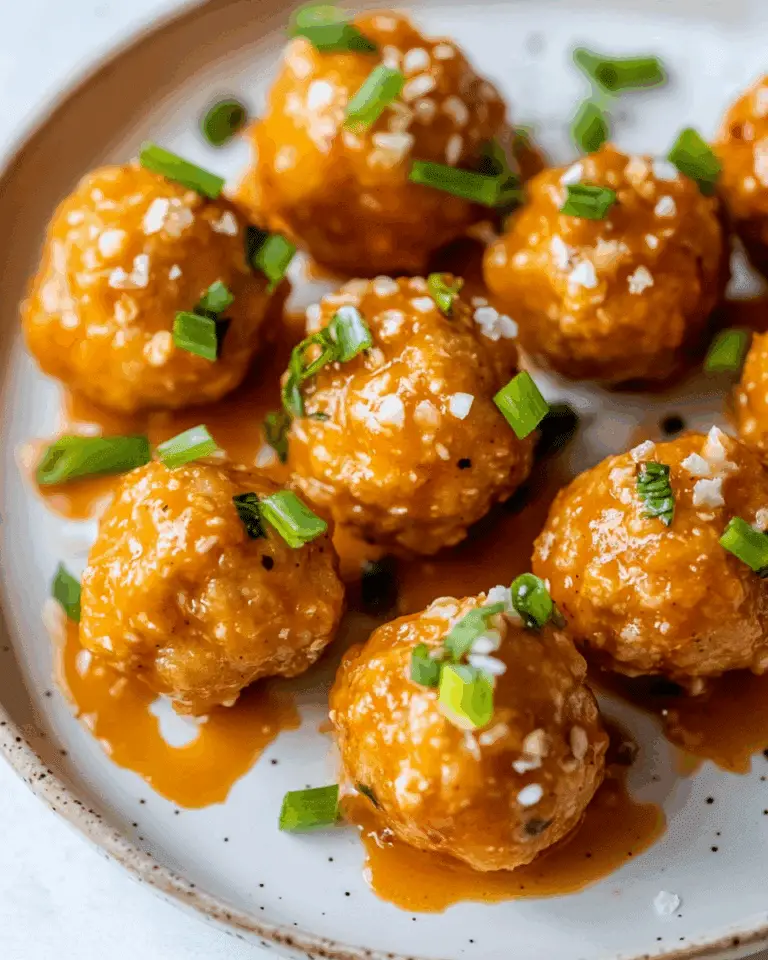 Buffalo Chicken Meatballs