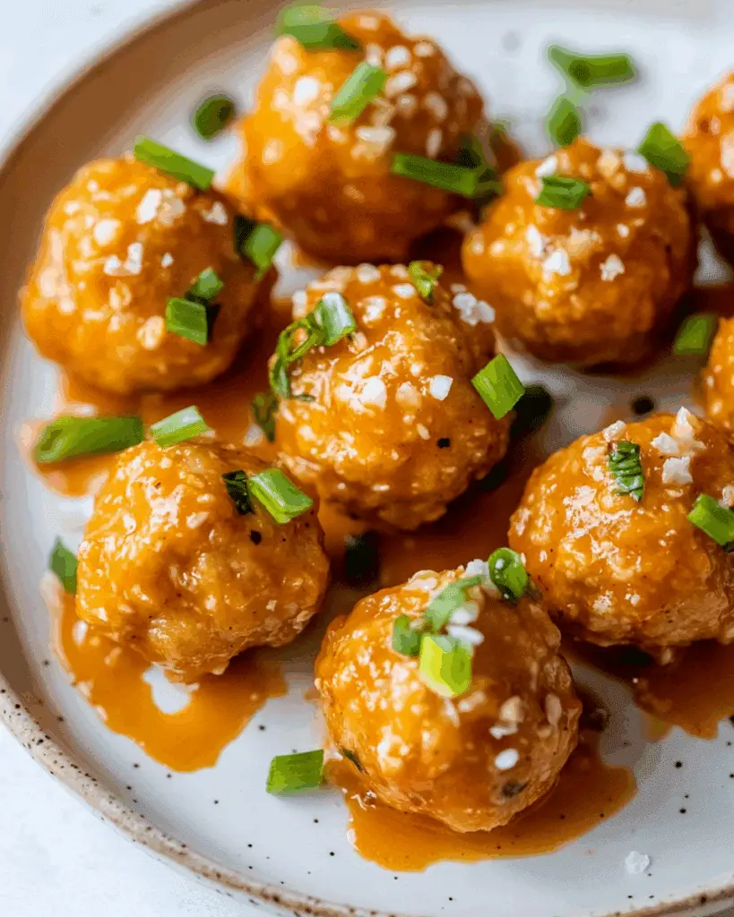 Buffalo Chicken Meatballs