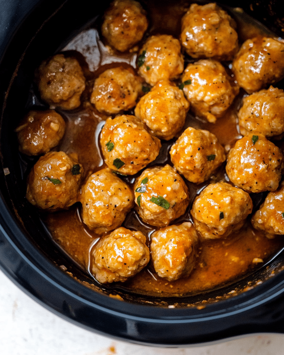 Buffalo Chicken Meatballs