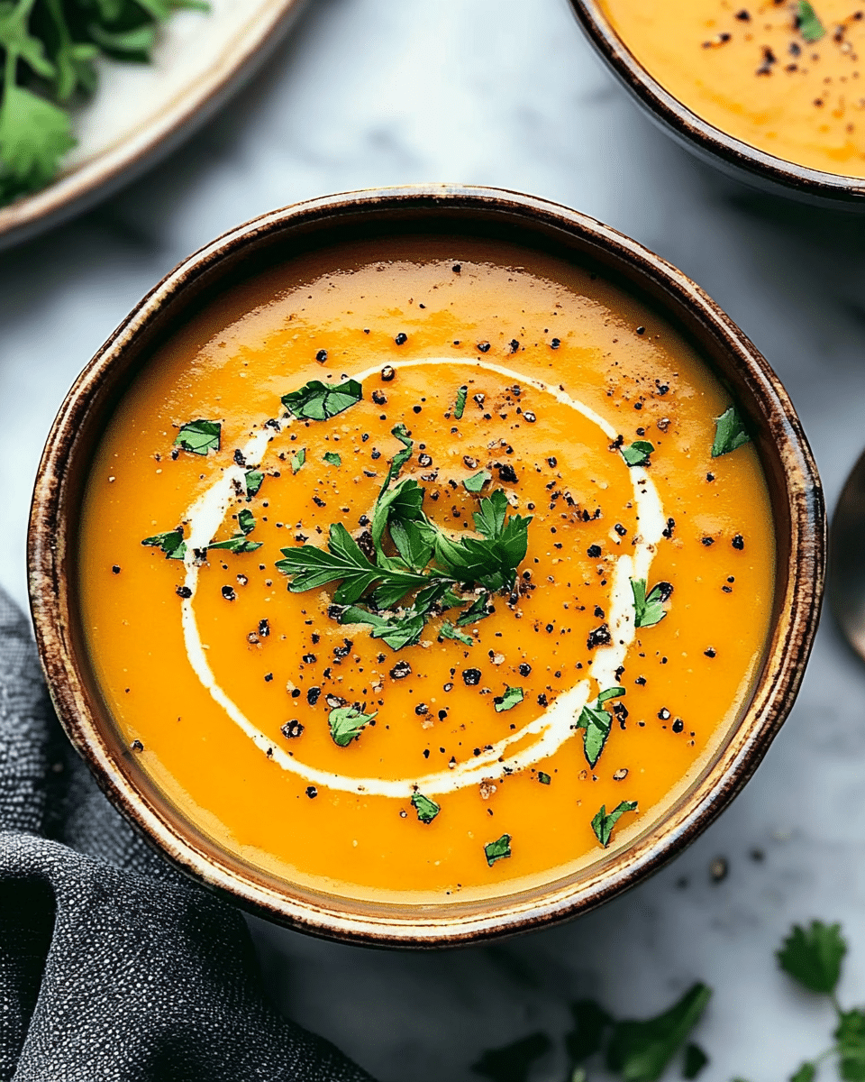 Butternut Squash and Sweet Potato Soup