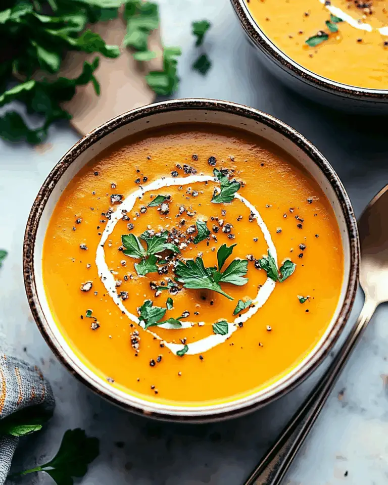 Butternut Squash and Sweet Potato Soup