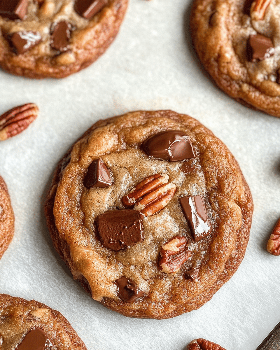 Caramel Pecan Chocolate Chip Cookies