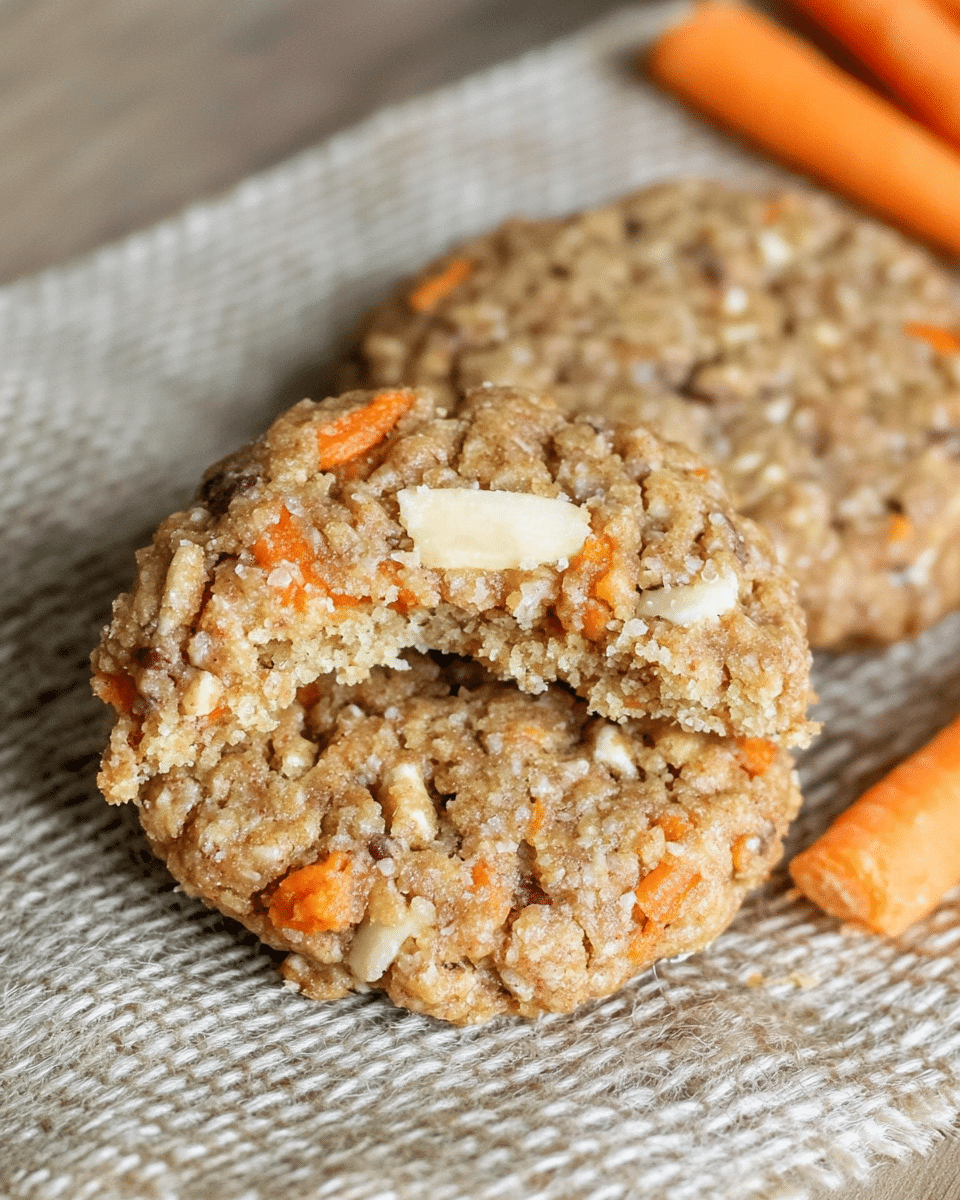 Carrot Cake Breakfast Cookies