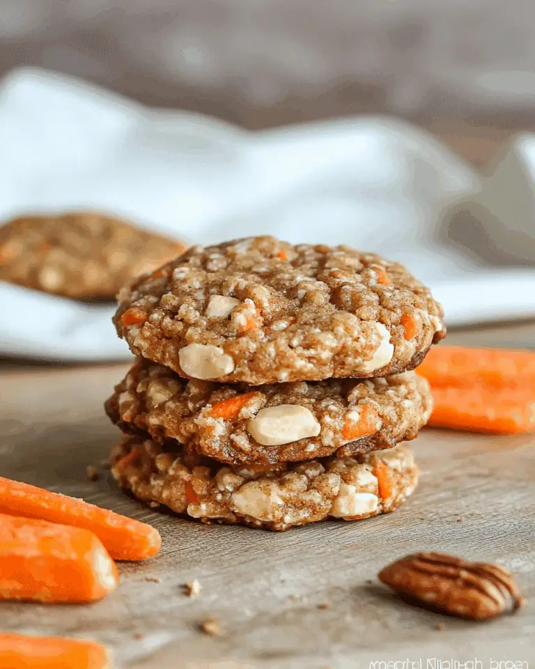 Carrot Cake Breakfast Cookies