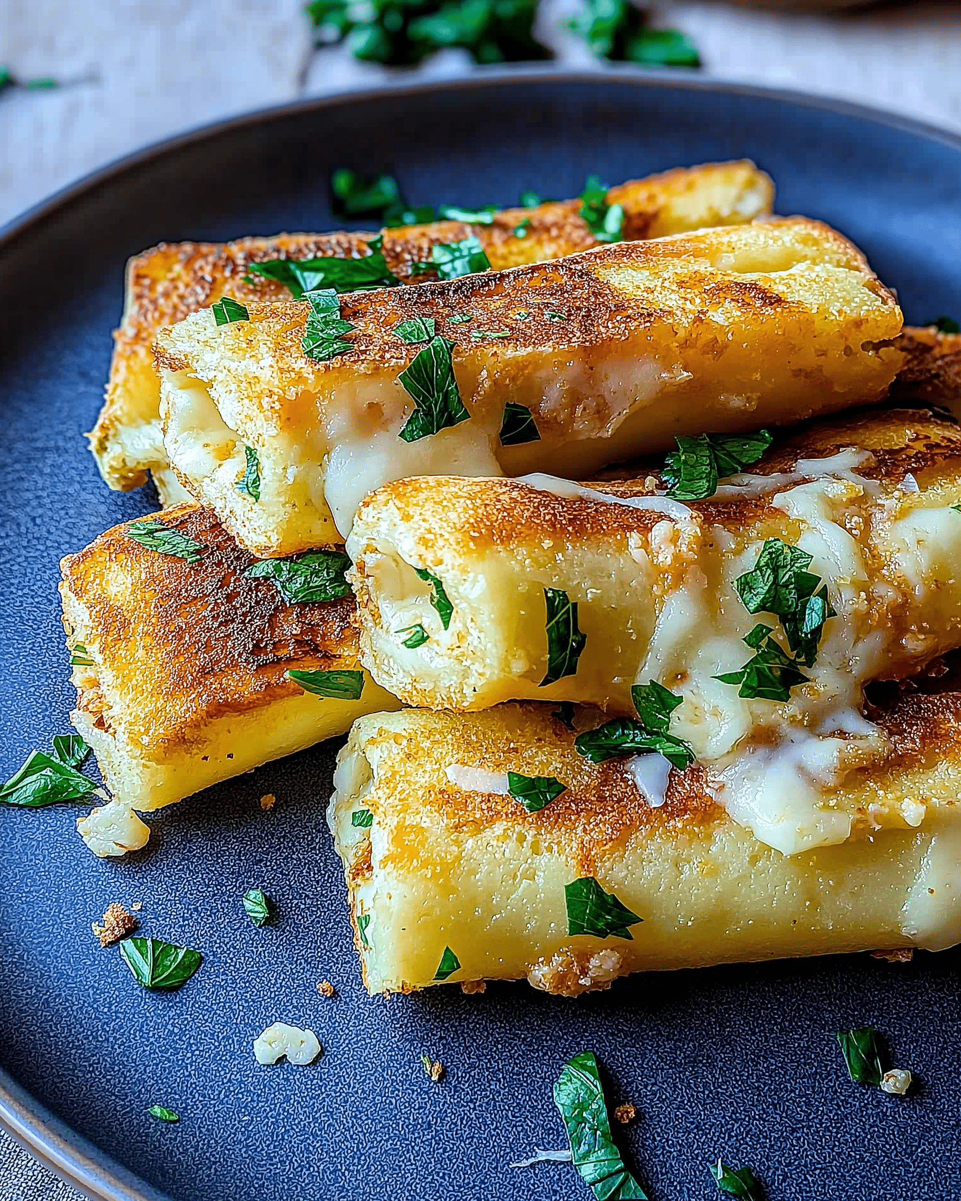 Cheesy Garlic Butter Rollups