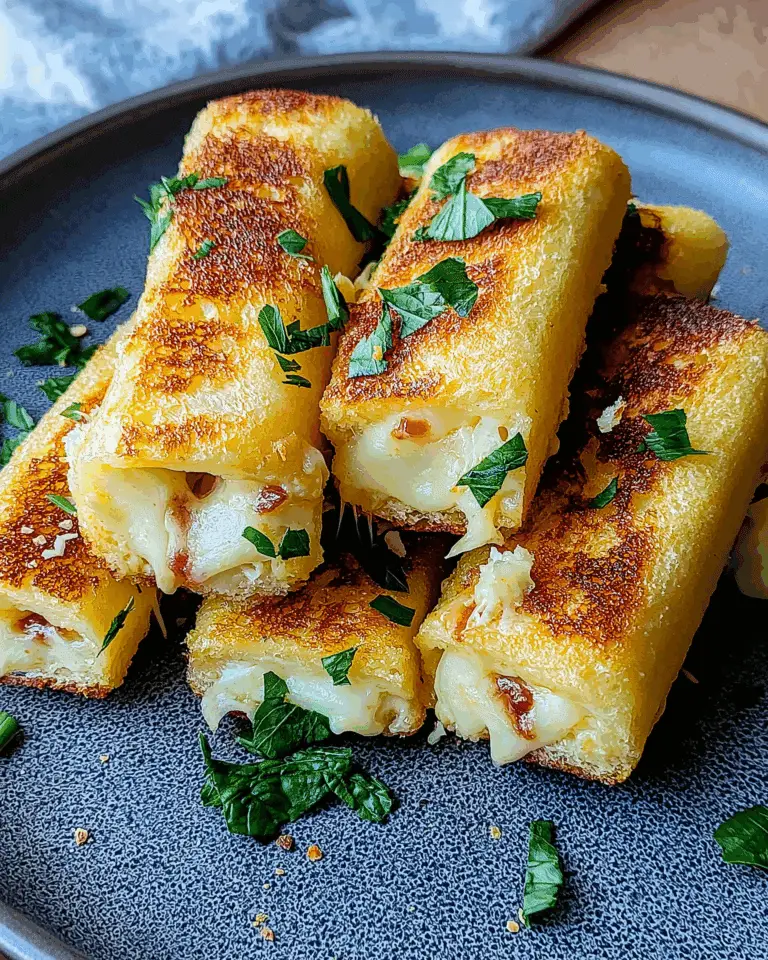 Cheesy Garlic Butter Rollups