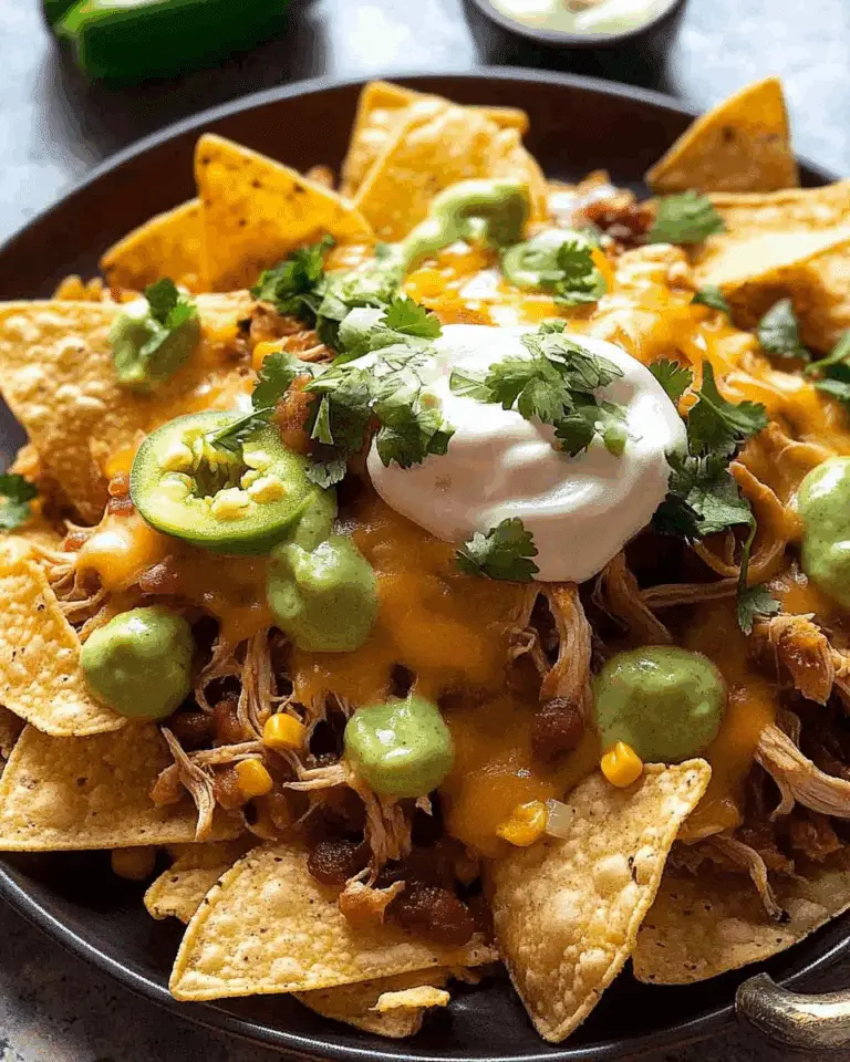 Chicken Nachos