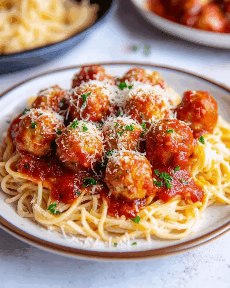 Chicken Parmesan Meatballs