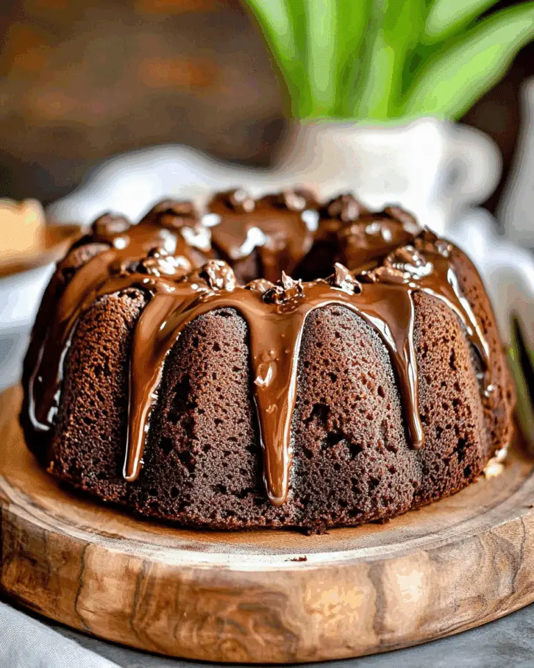 Chocolate Zucchini Cake