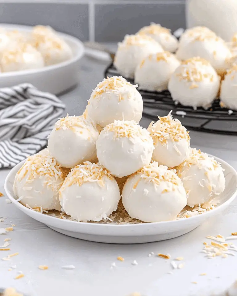 Coconut Cheesecake Bites