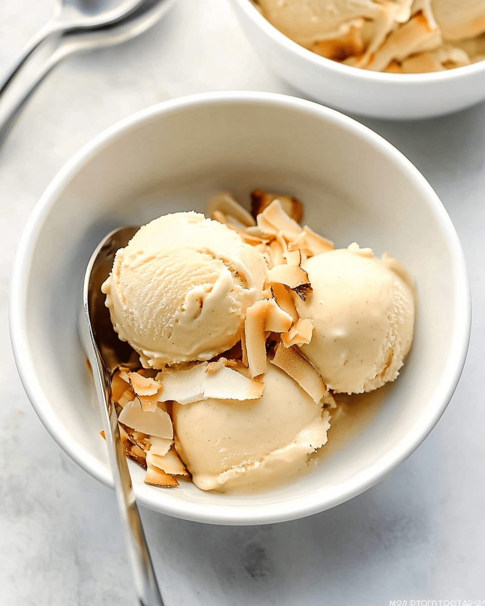 Coconut Milk Ice Cream