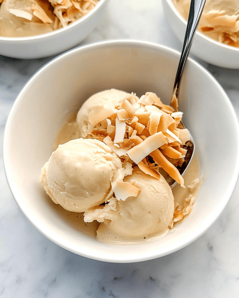 Coconut Milk Ice Cream
