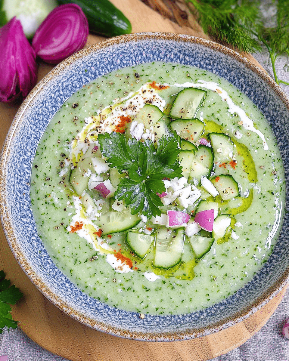 Cold Cucumber Soup