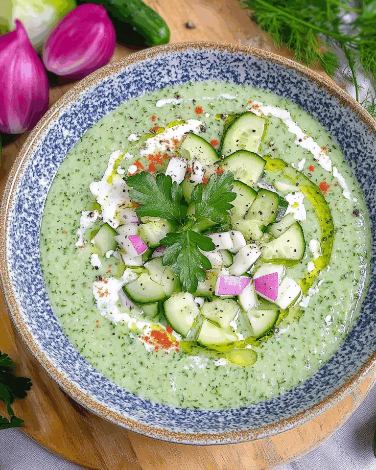 Cold Cucumber Soup