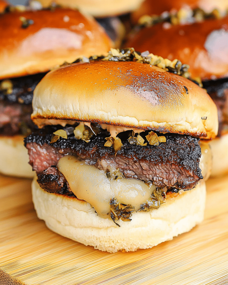 Cowboy Butter Steak Sliders