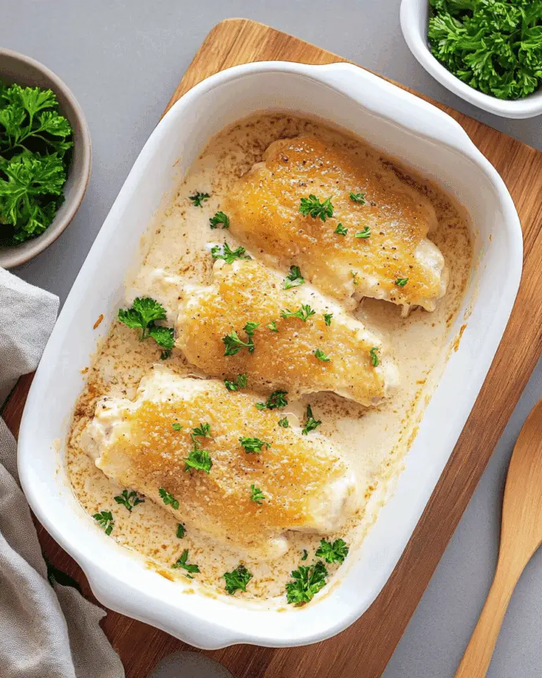 Creamy Garlic Chicken