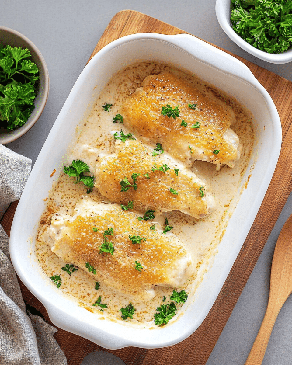 Creamy Garlic Chicken