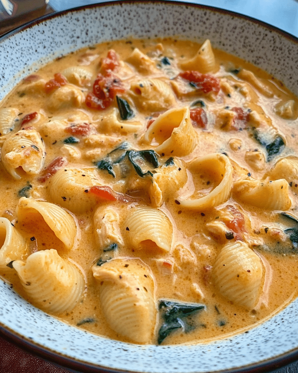 Creamy Tuscan Chicken Soup