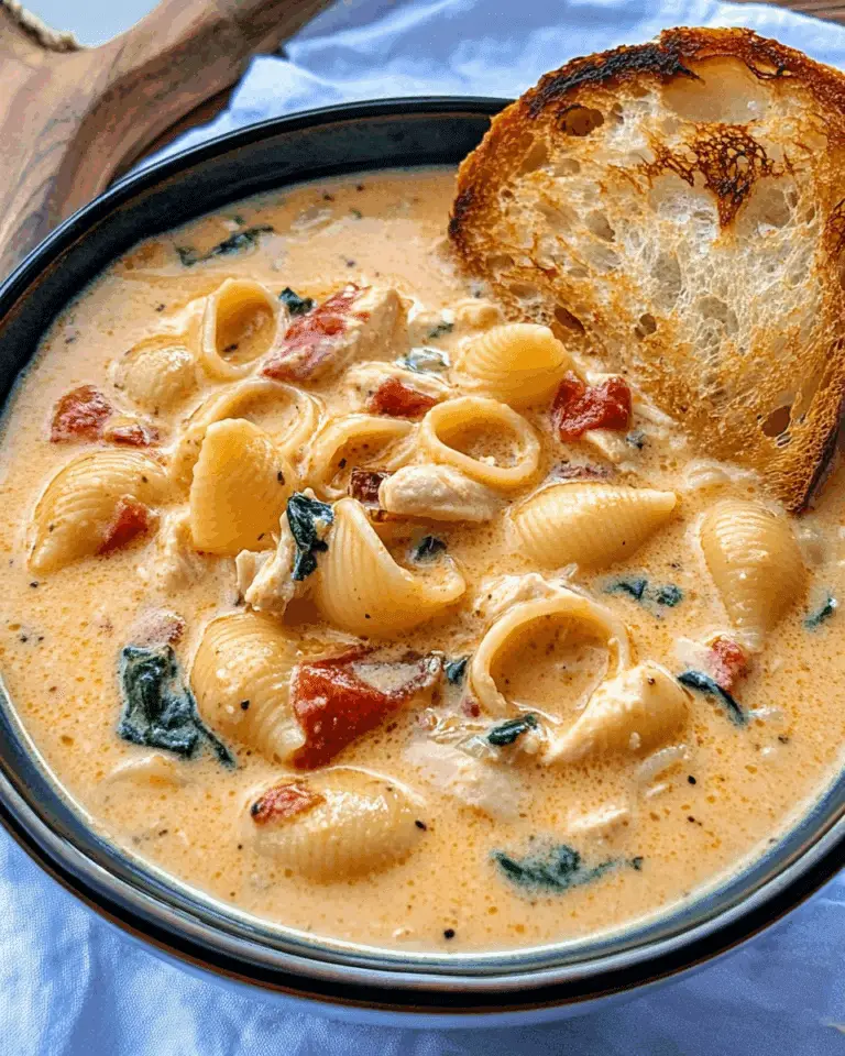 Creamy Tuscan Chicken Soup