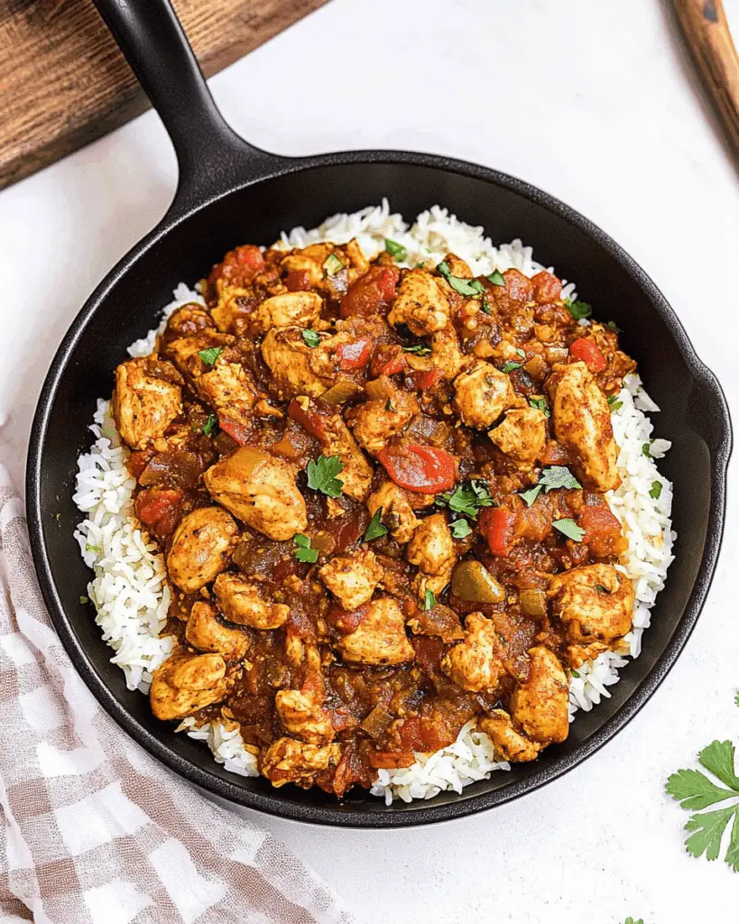 Creole Chicken and Rice