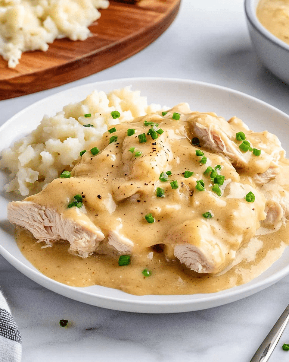Crockpot Chicken and Gravy