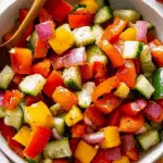 Cucumber Sweet Pepper Salad