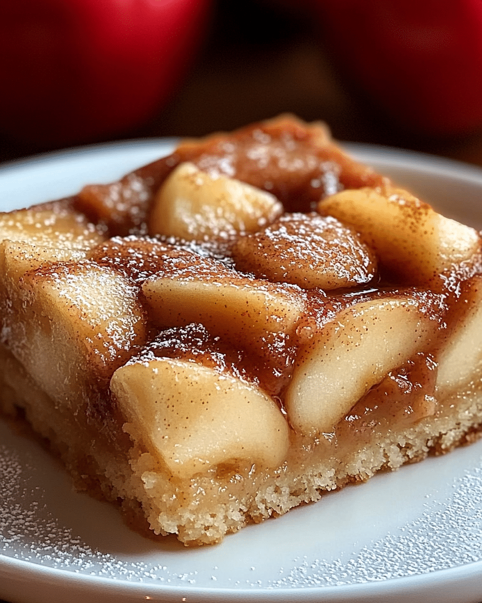 Apple Cinnamon Sheet Cake