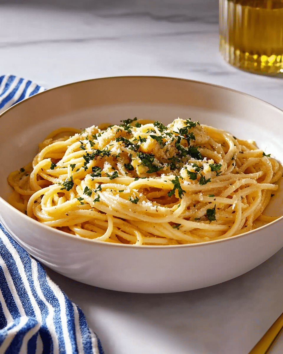 Garlic-Herb Linguine