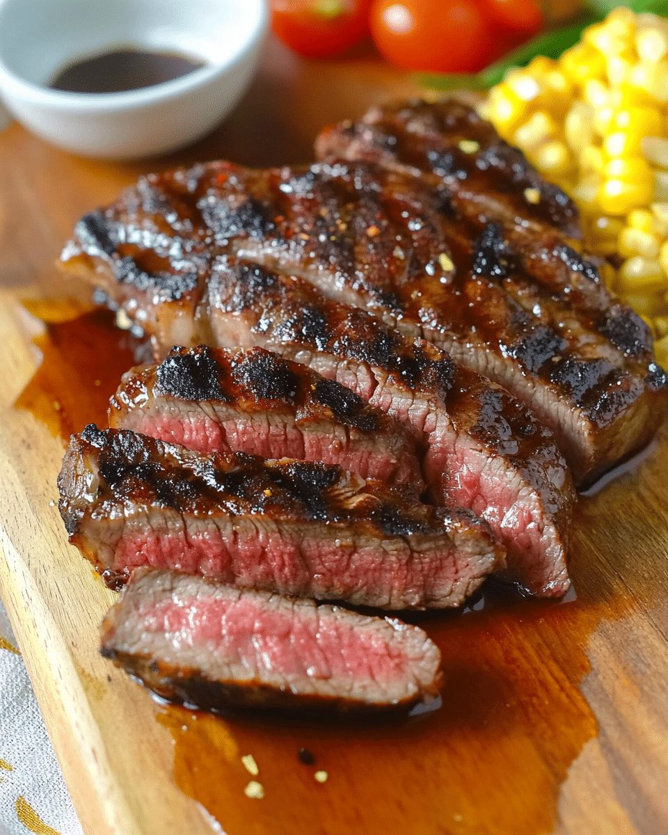Grilled Teriyaki Steak